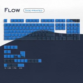 Womier Flow Cherry Profile Side-Printed Dye-Sub PBT Keycap Set (135-Key)