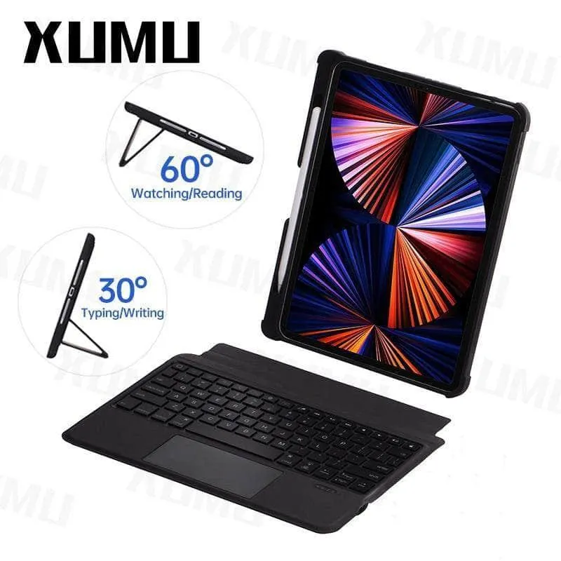 Xumu iPad 9 10.2 Backlight Detachable Magic Keyboard Case