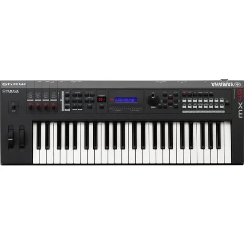 Yamaha MX49 BK MK2 Synthesiser w/ MOTIF XS Sound Engine in Black