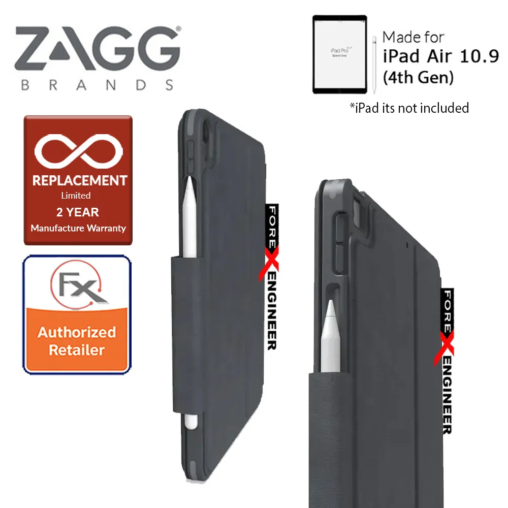 ZAGG Pro Keys for iPad Air 10.9" - 10.9 inch (4th Gen) - Wireless Keyboard and Detachable Case - Black-Gray ( Barcode: 840056108219 )